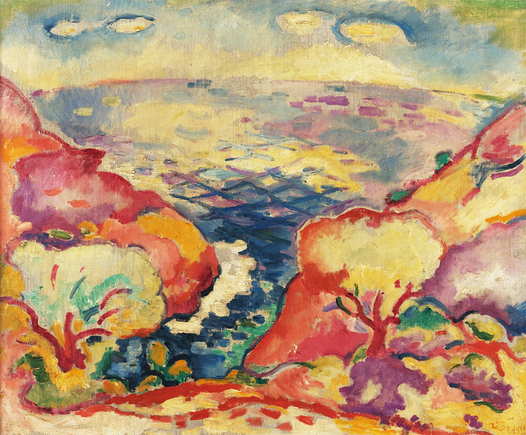 Port Miou in Detail Georges Braque